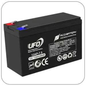 باتری یو پی اس یوفو 7.5 آمپر 12 ولت یوفو UFO