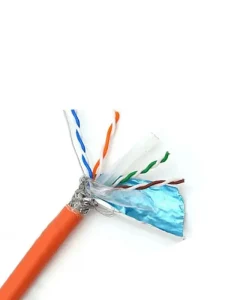 کابل شبکه Cat6 Utp Nexans تست فلوک پرمننت با روکش LSZH